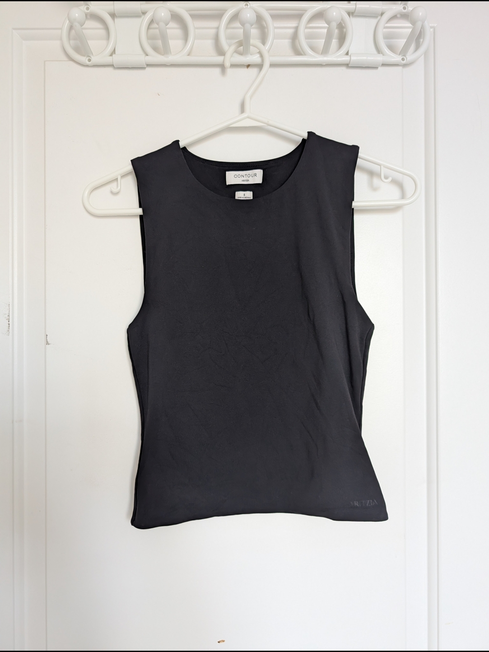 Aritzia Contour Muscle Tank - Black, Size S